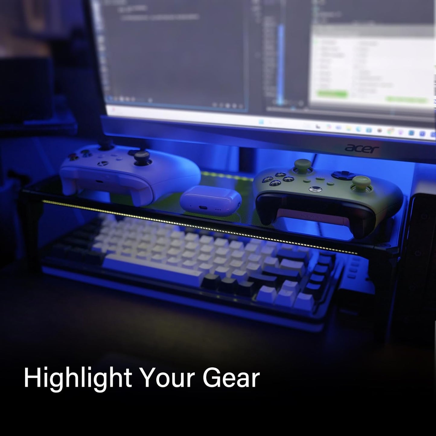 RGB Gaming Desktop-Ständer, DS001-DM-DE