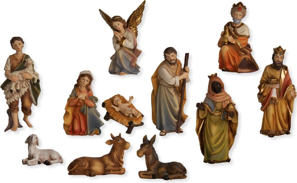 11-tlg. Krippenfiguren-Set