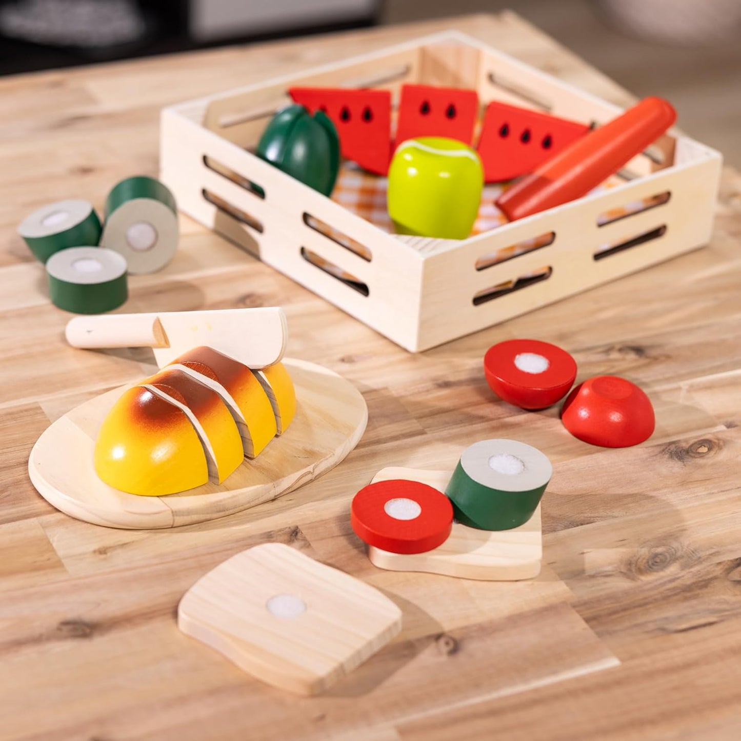 Schneidespielzeug für Kinder, Essen schneiden
