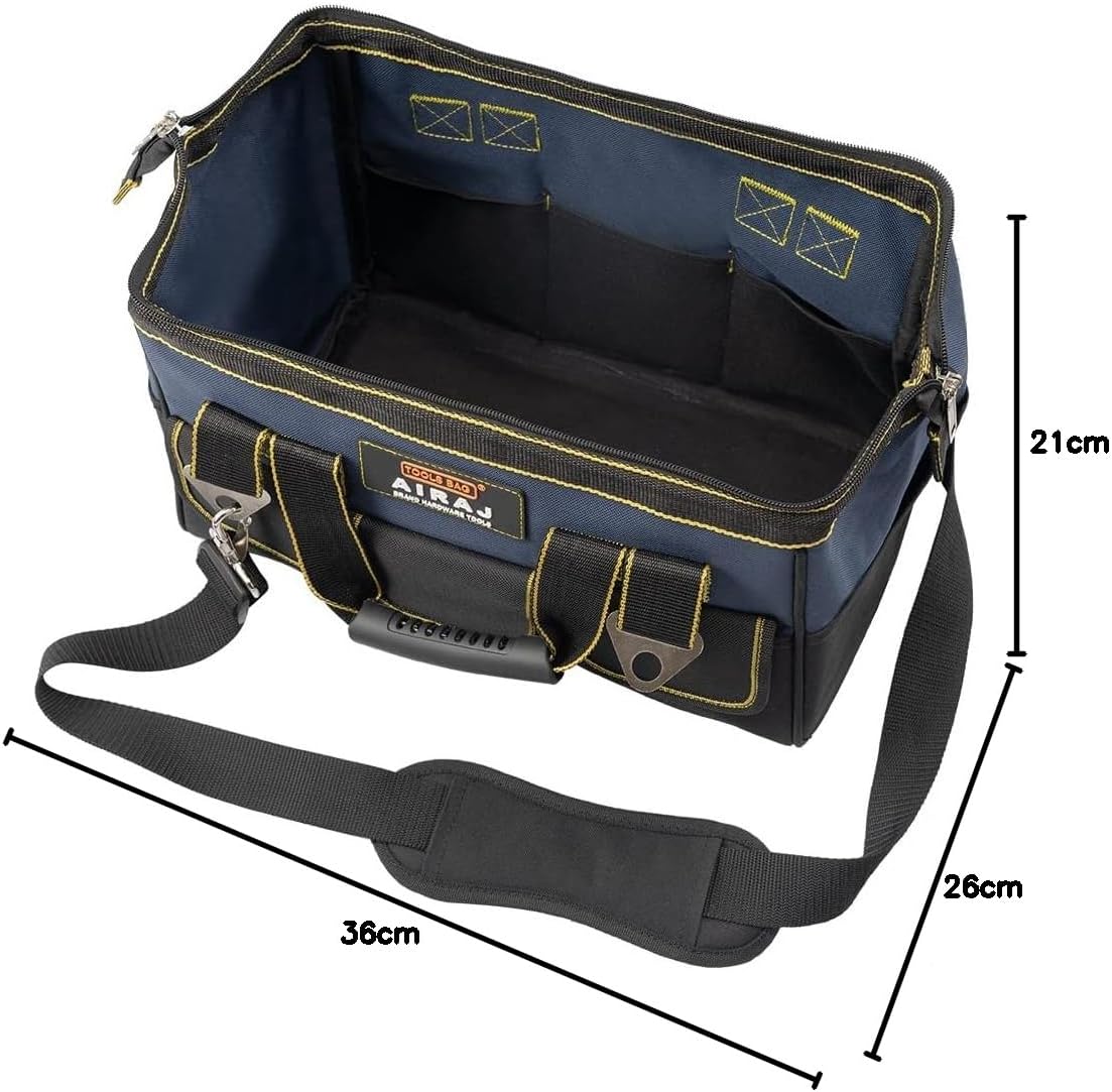 Werkzeugtasche mit 14 Fächern (36×21×26cm), 36×21×26cm