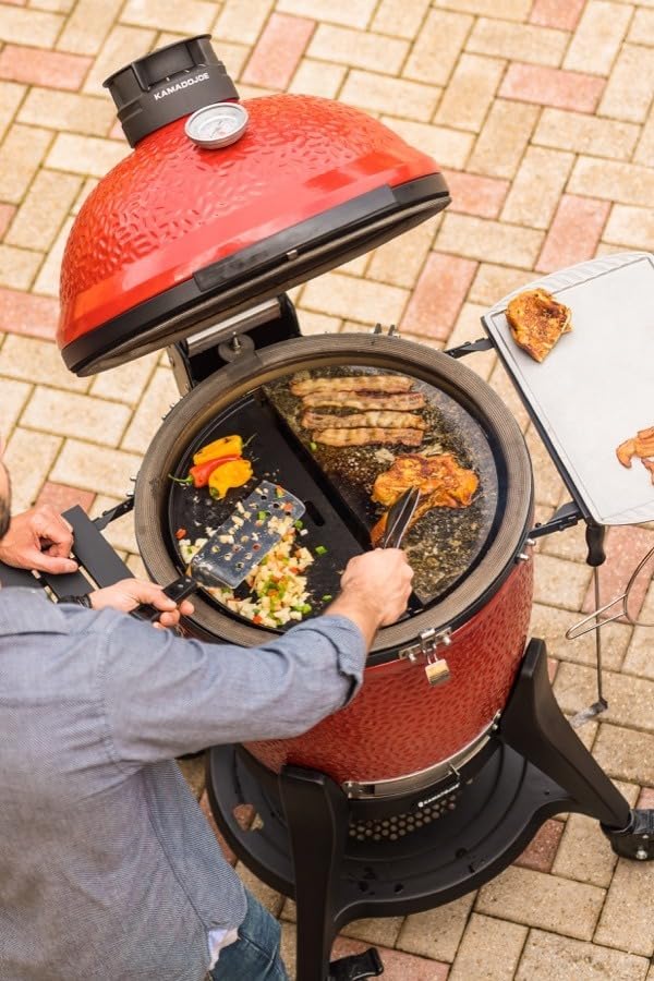 Halbmond -Grillplatte aus Speckstein, Soapstone Cooking Surface Single