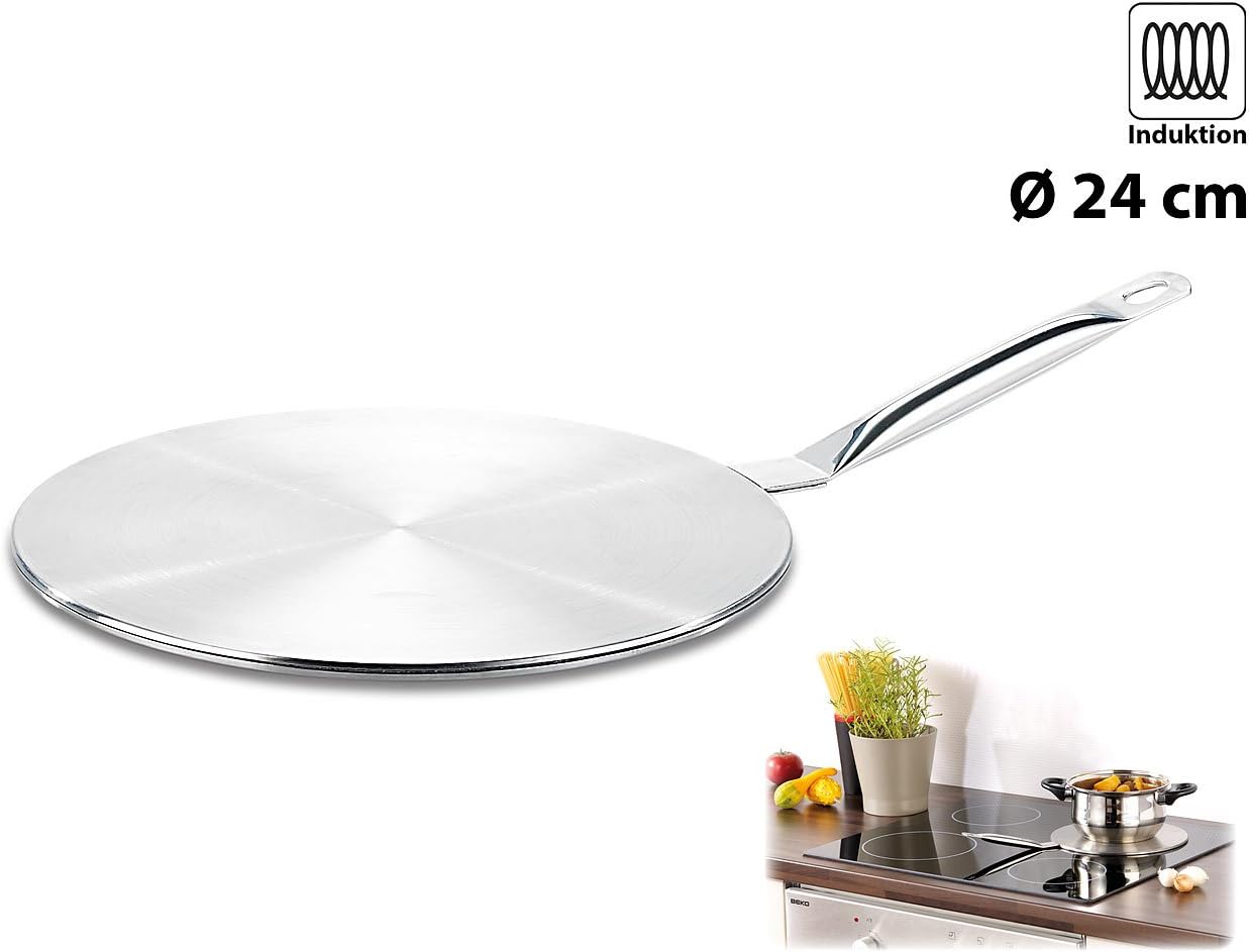 Set Universal-Adapterplatte für Induktions-Kochfelder, 2er- Set 24cm