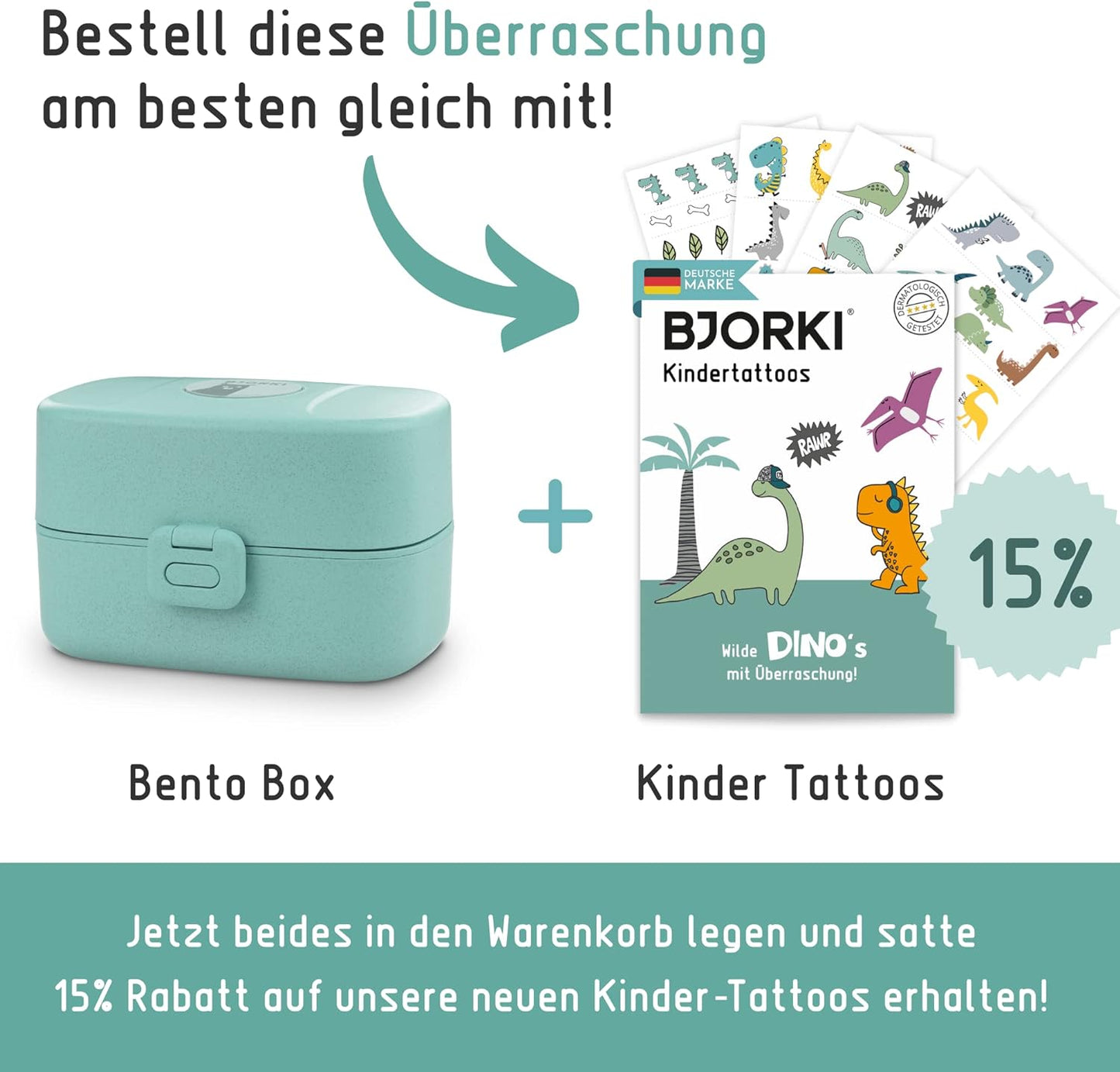 Bento Box, Pastell Blau