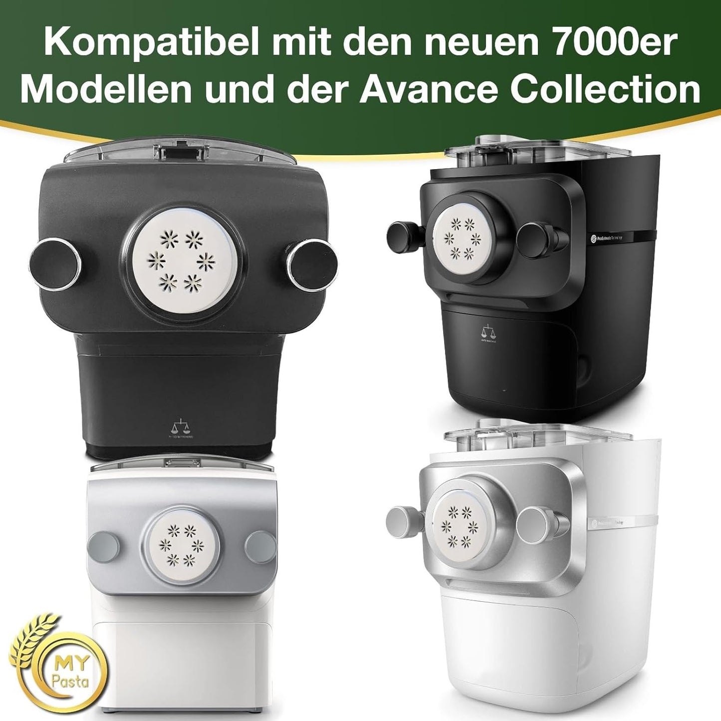 Aufsatz für Pastamaker, Aufsatz Kekse Pastina