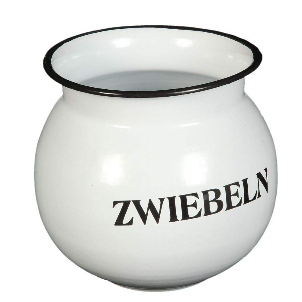 Emaillierter Zwiebel-Topf