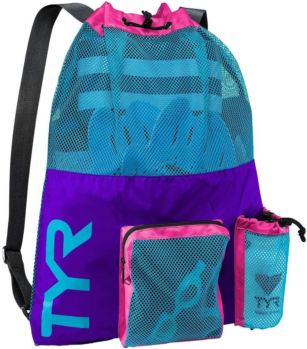 Mesh Mummy Rucksack, Einheitsgrösse Purple Blue
