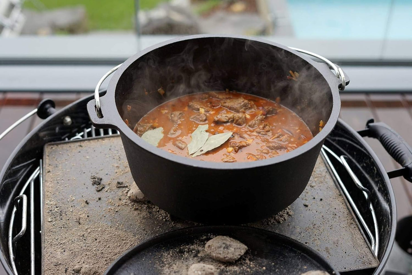 Dutch Oven DO18A, DO18A - 19,0 litre|Topf mit Füsse