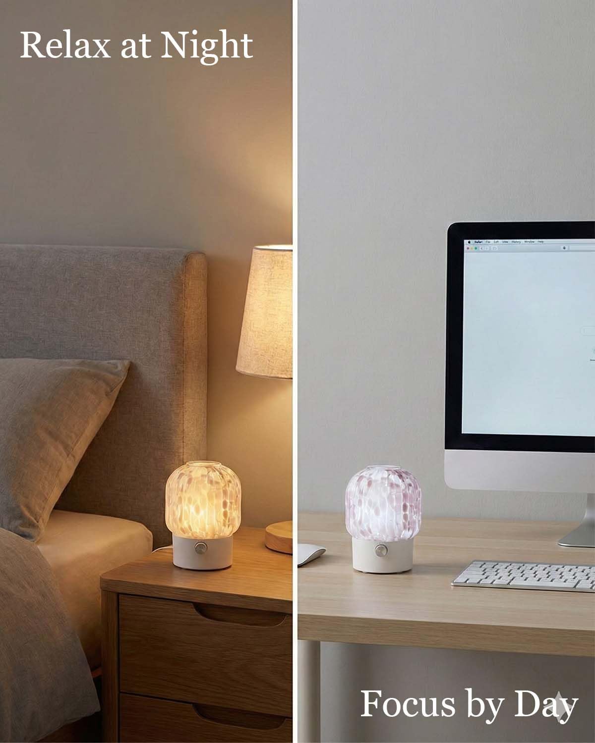 Aroma Diffuser mit LED-Licht, 005-rose