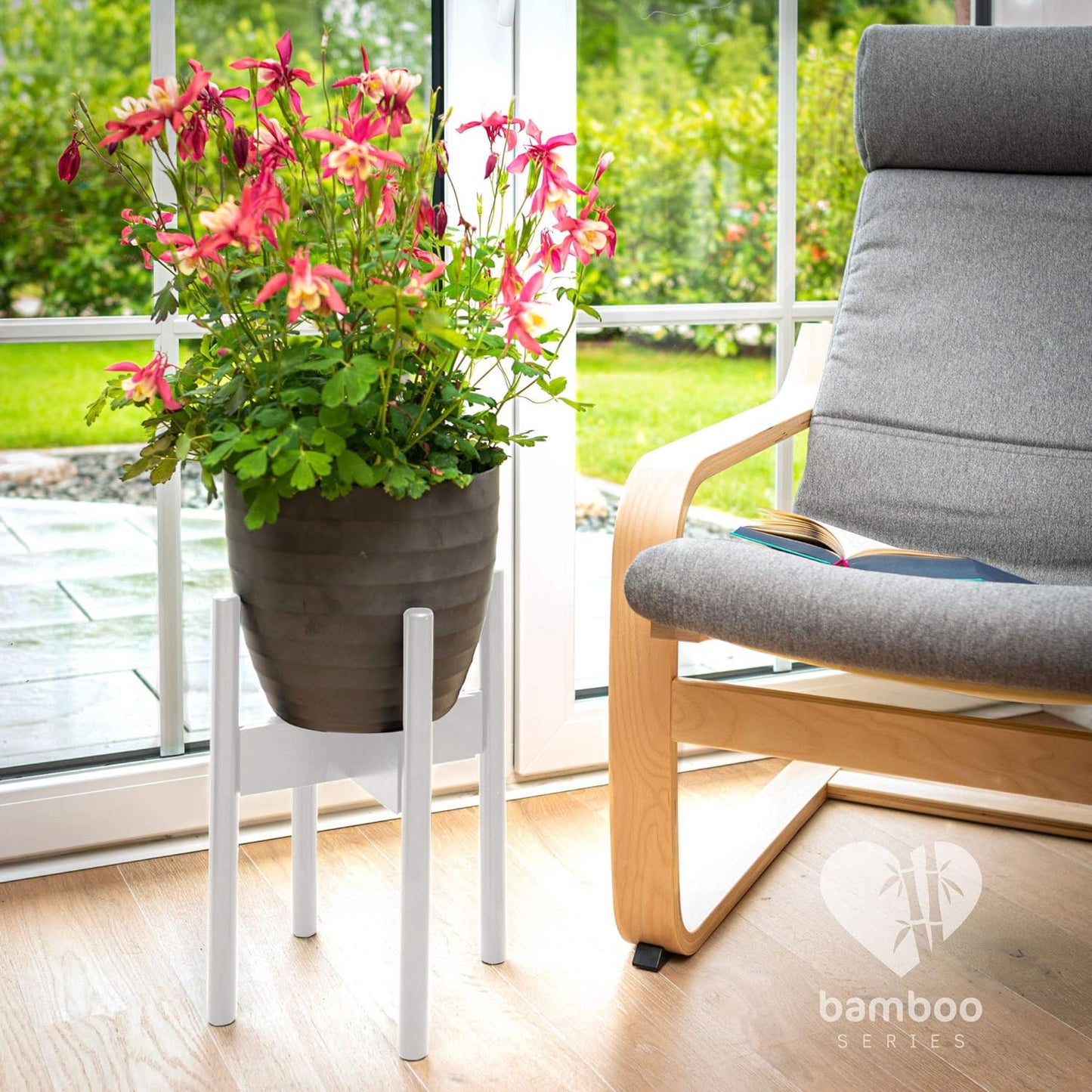 Blumentopfständer, 1Pcs, Weiss