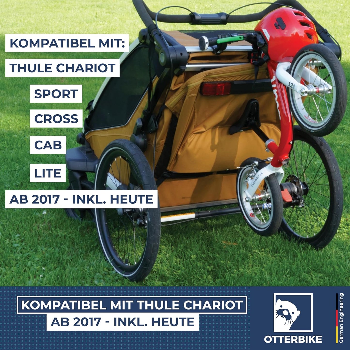 LRH2 Laufrad- & Fahrradhalterung für Thule Chariot (ab 2017), LRH2 - Halterung inkl. Montagewerkzeug