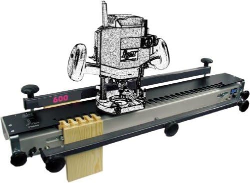 Zinkenfräsgerät FD 600 mit Schablone & Fräser