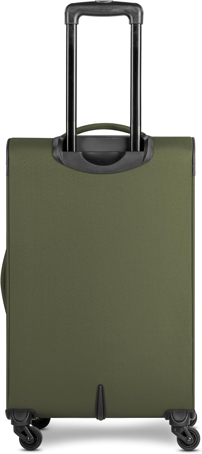 Edition 04 4 Rollen Kofferset 3-teilig mit Dehnfalte, Slate-green, Kofferset (3-teilig) erweiterbar