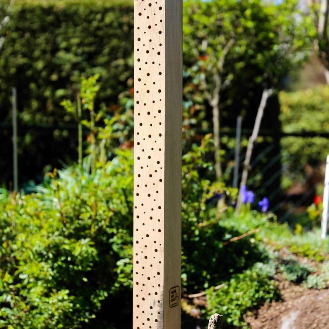 Insektenhotel, 75 cm hoch, Natur unbehandelt 75 cm