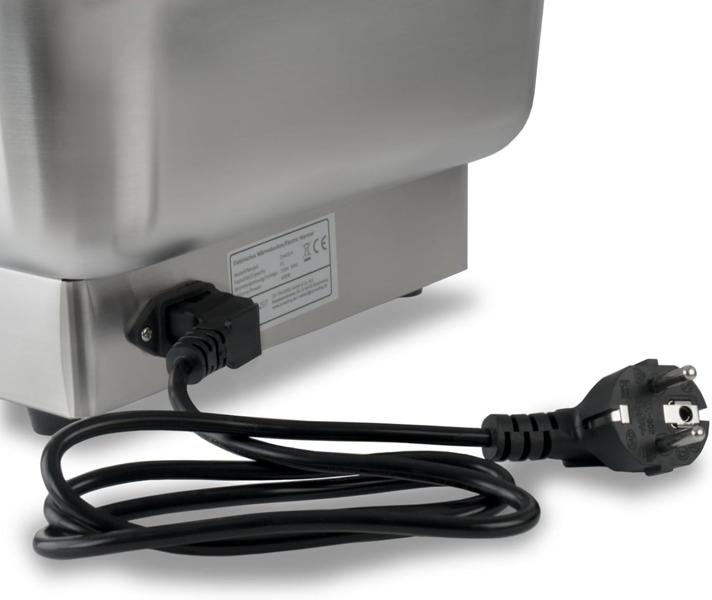Chafing Dish mit Display mit GN 1/1 Behälter