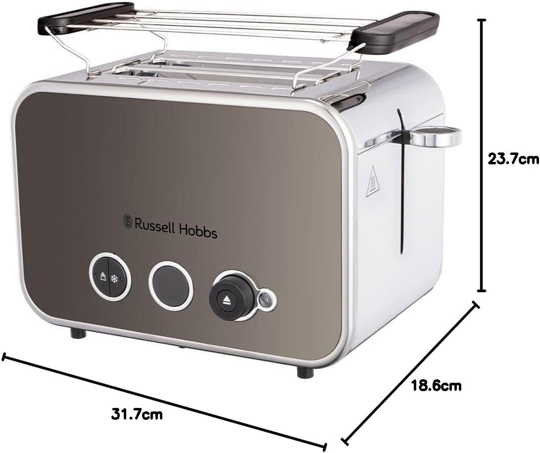 26432-56 Toaster für 2 Scheiben mit Brötchenaufsatz, Toaster