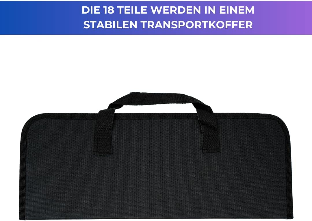 18-teiliges Grillbesteck-Set