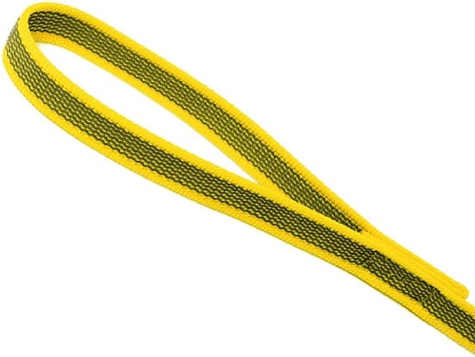 Gummierte Schleppleine, 20m Gelb
