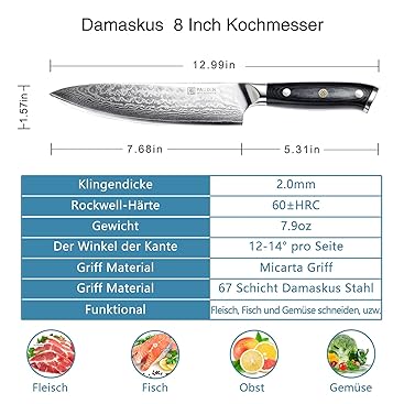 Kochmesser, 20cm Kochmesser