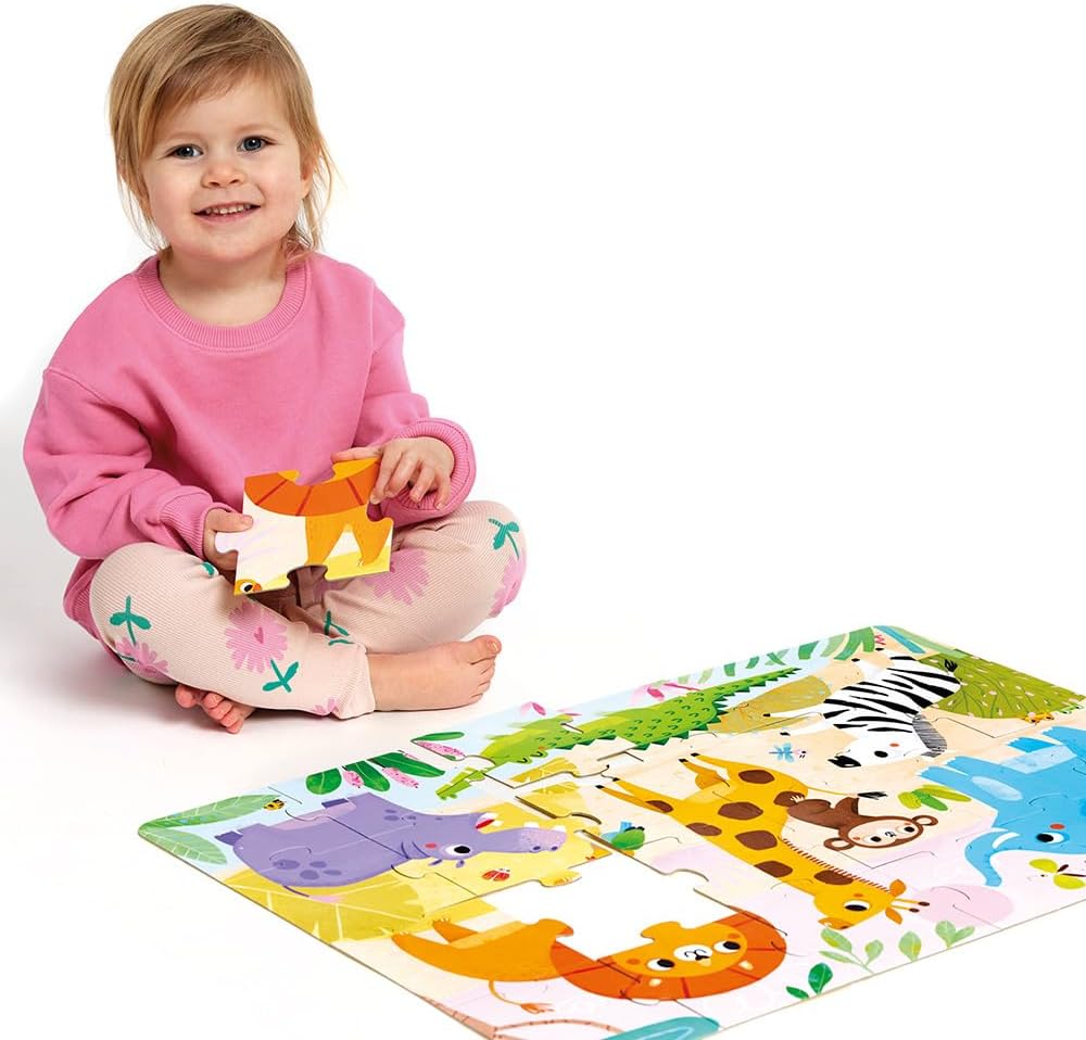 Wild Jumbo Puzzle Safari – 24-tlg.