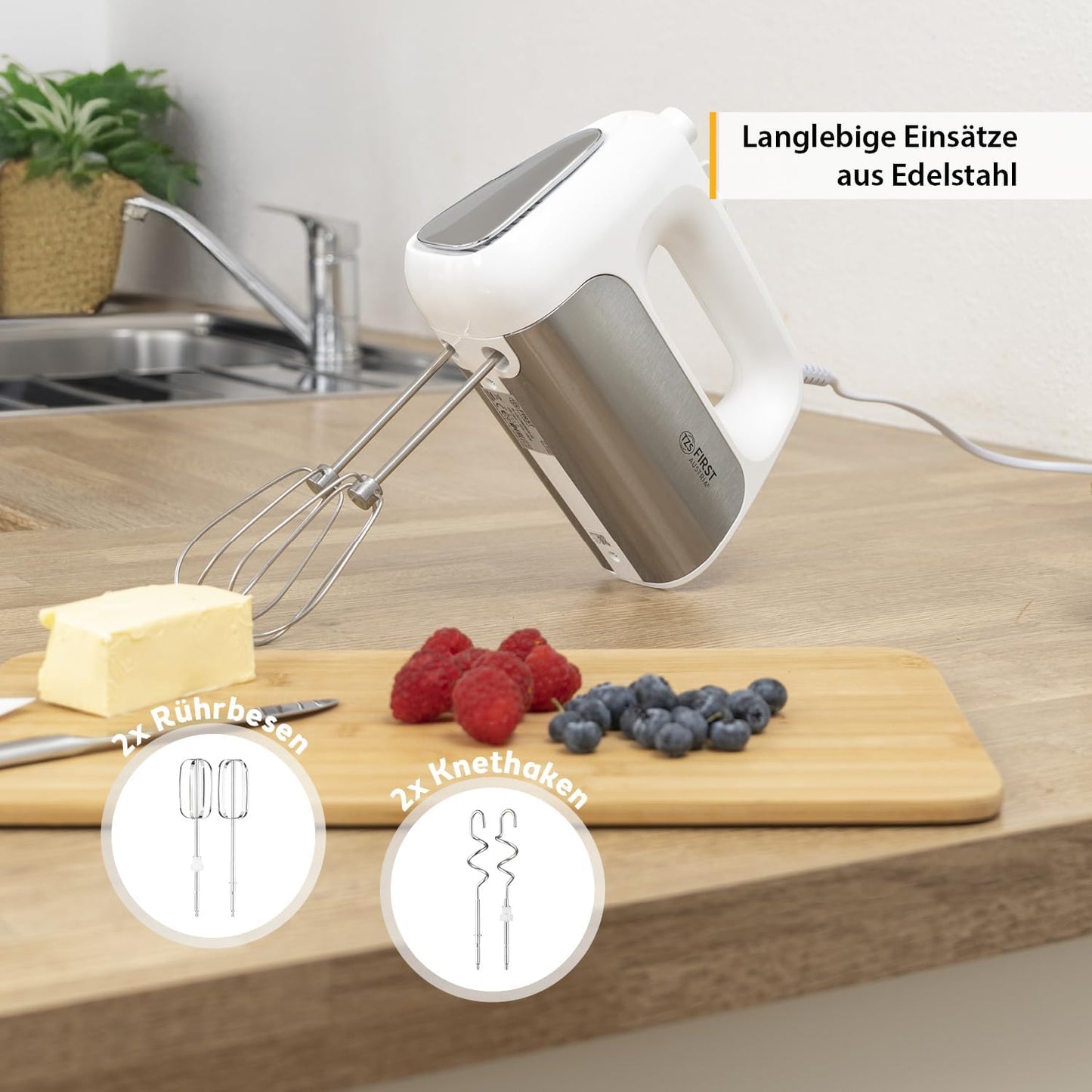 Hand- und Standmixer mit 5 Geschwindigkeiten