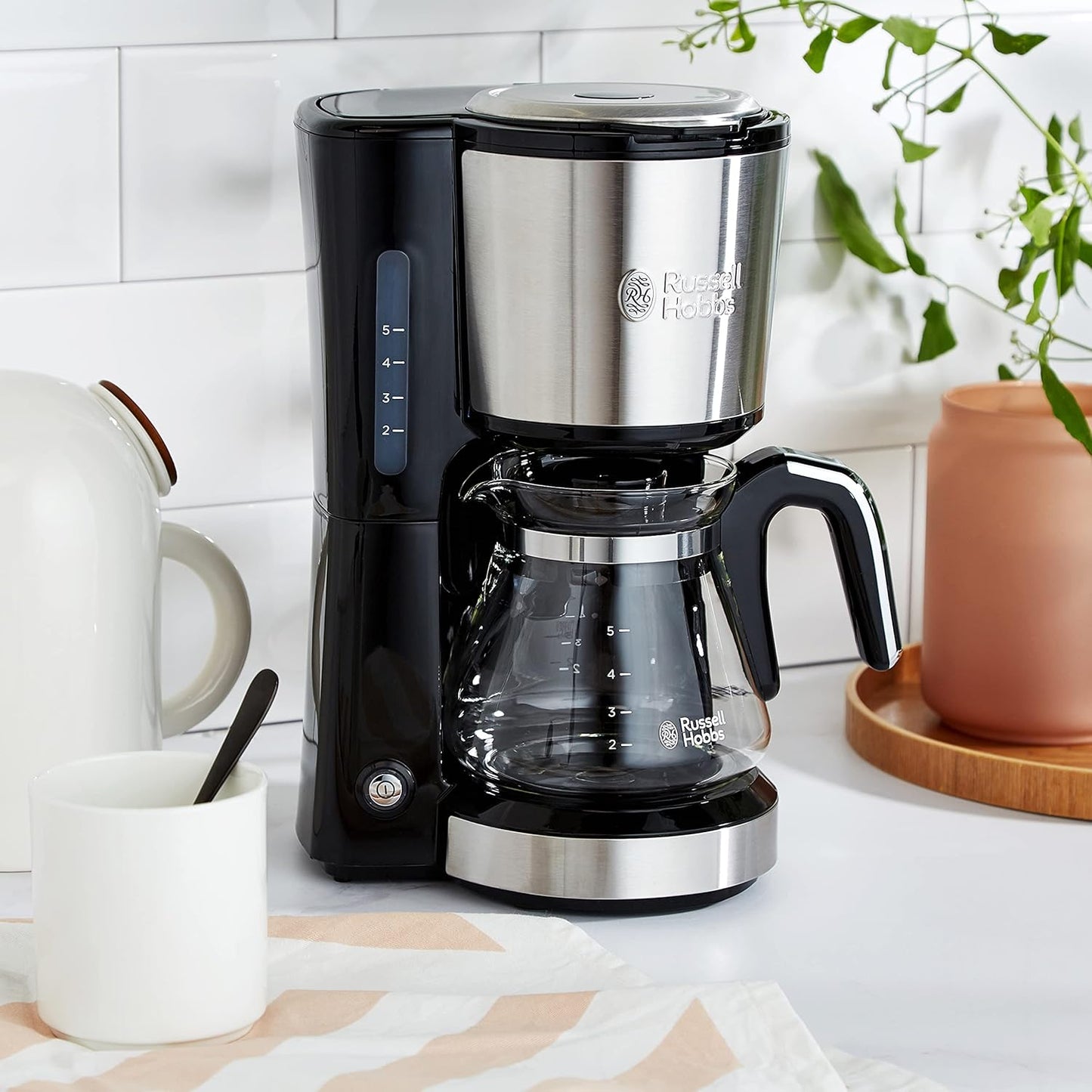 Mini-Kaffeemaschine mit Permanentfilter