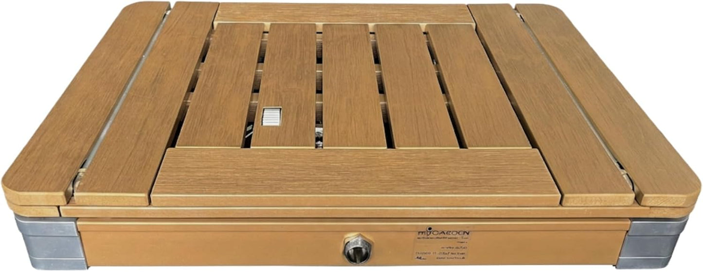 Mobile Outdoor Gartendusche mit Start-Stop-Funktion