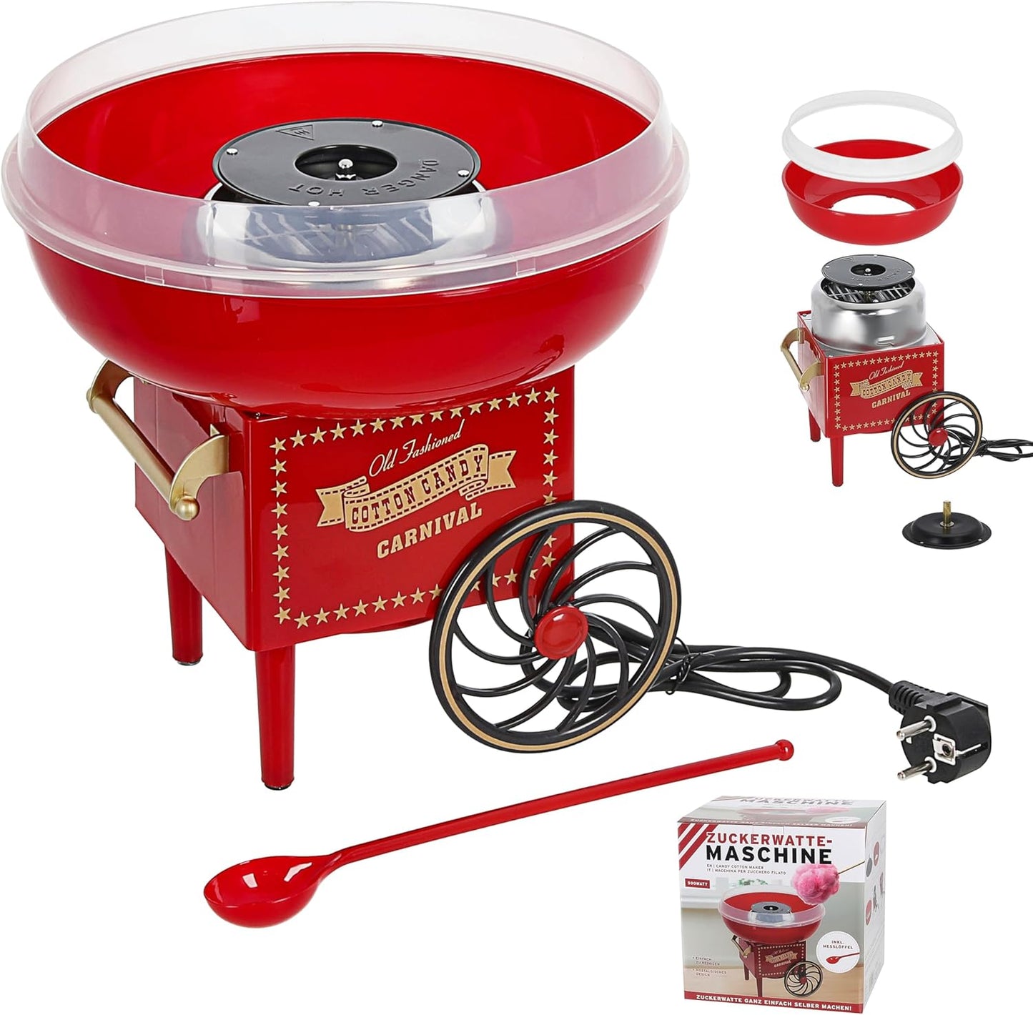 Retro Zuckerwatte-Maschine