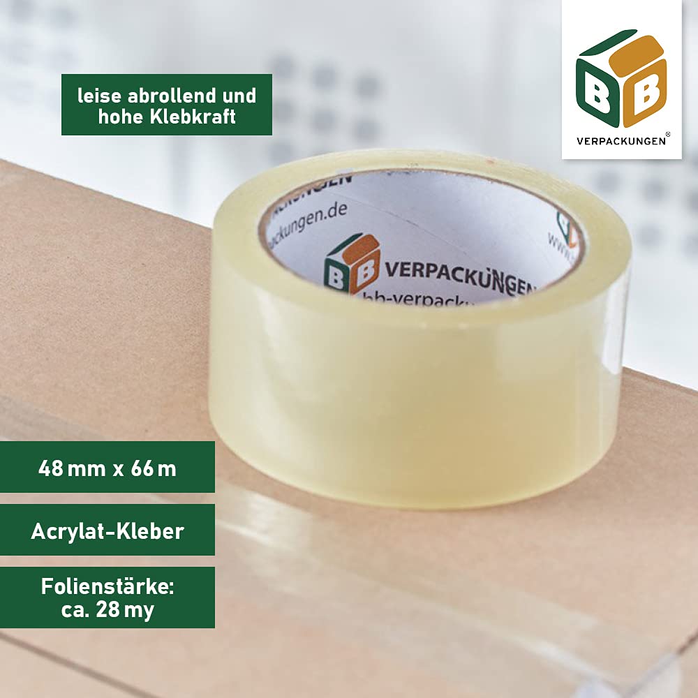 6-teiliges Verpackungsband-Set PP28, 6