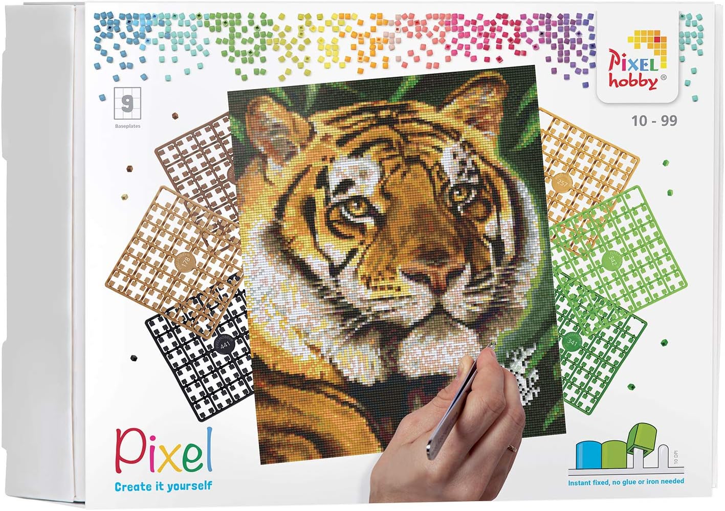 Pixel Classic 9 Basisplatten-Kit - Tiger, Tiger 2