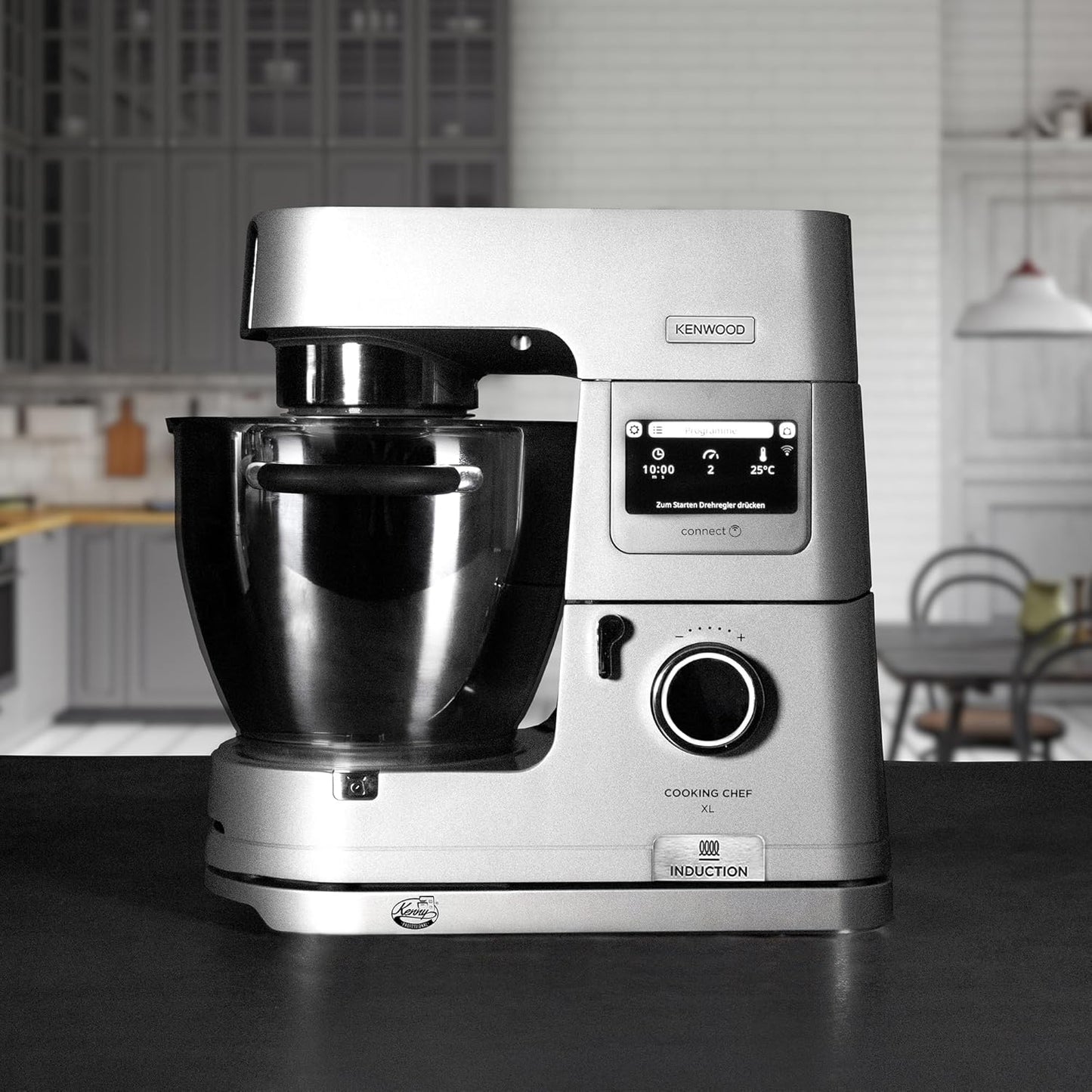 Profi-Gleitbrett für Kenwood Küchenmaschinen, Schwarz