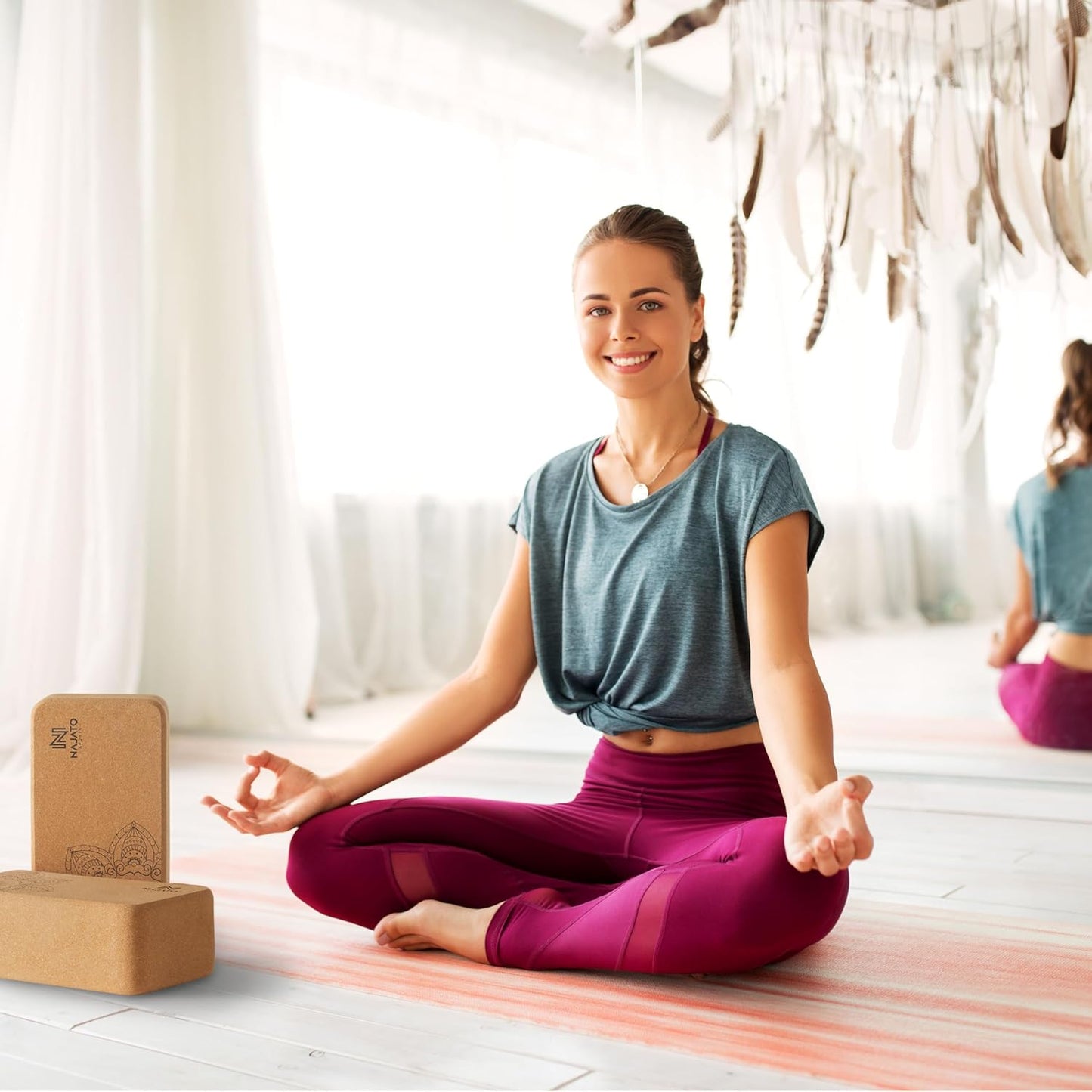 2-teiliges Yogablock Set