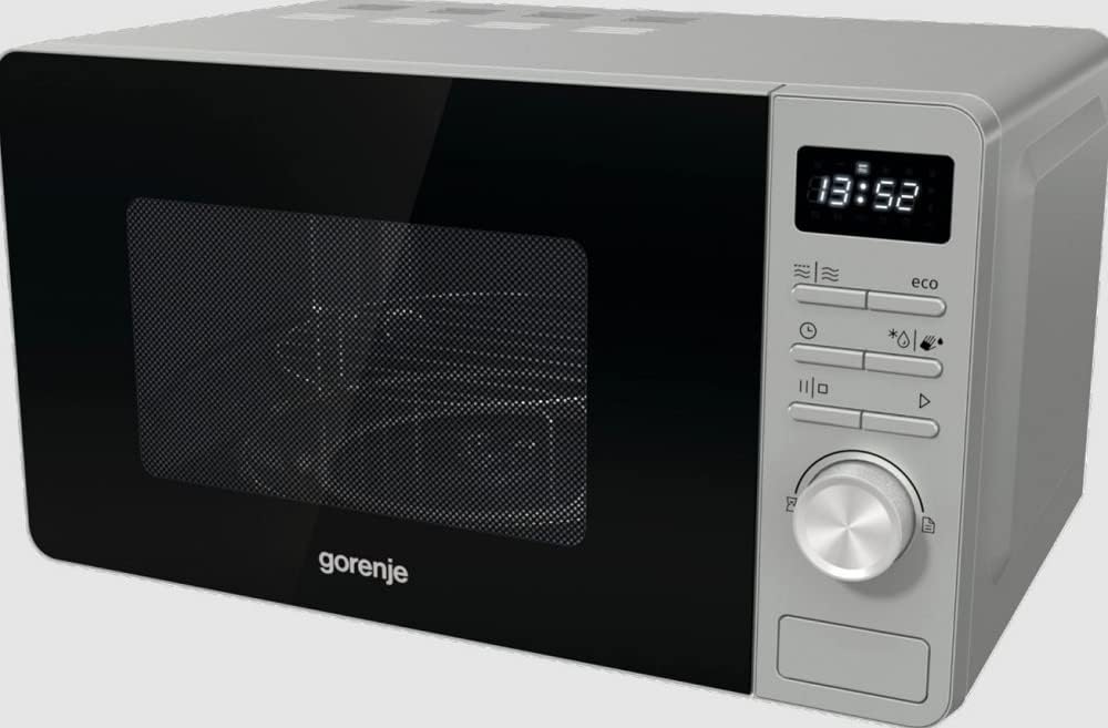 MO 20 A4X - Mikrowelle mit Grillfunktion, Inox - Look 20 Liter Mikrowelle mit Grillfunktion