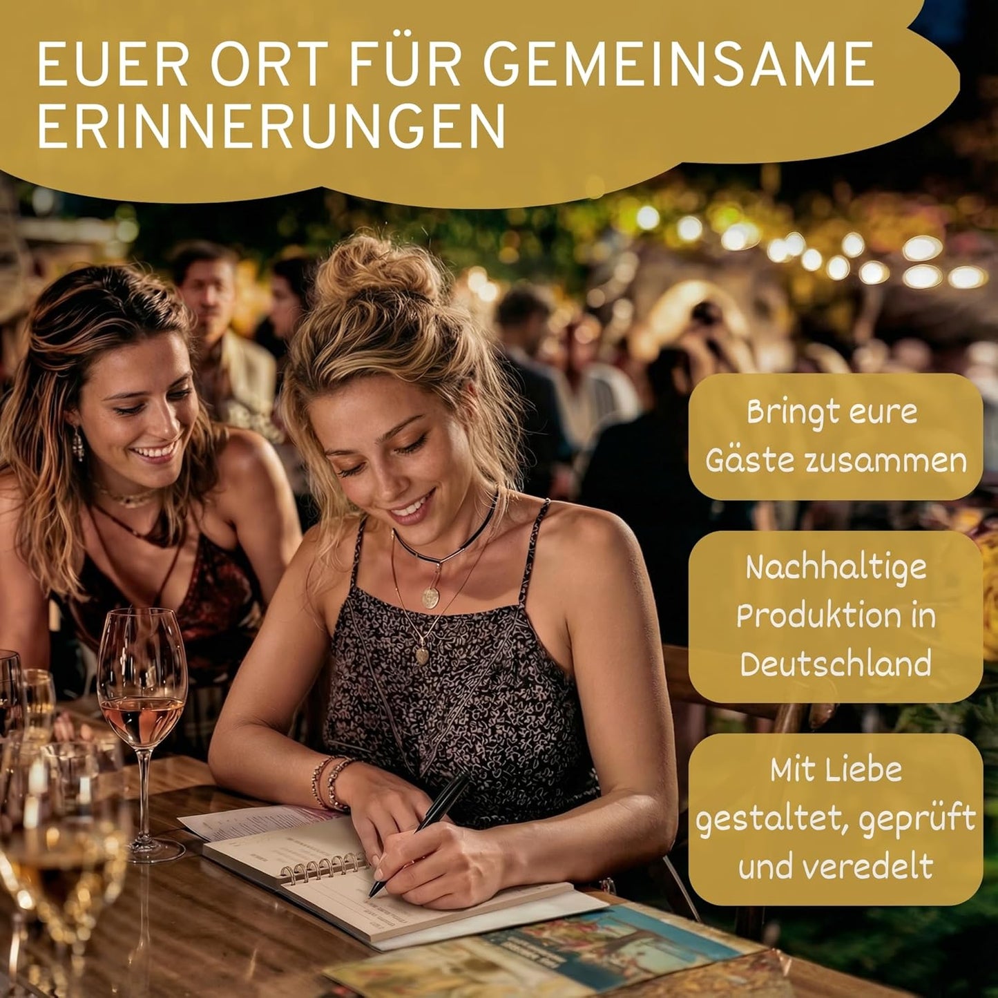 Gästebuch Geburtstag mit Fragen (40 Seiten), 40 Seiten - Bunt