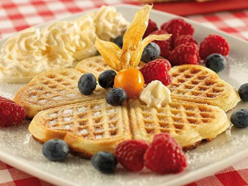 Antihaftbeschichtetes Nonstick Herzwaffeleisen