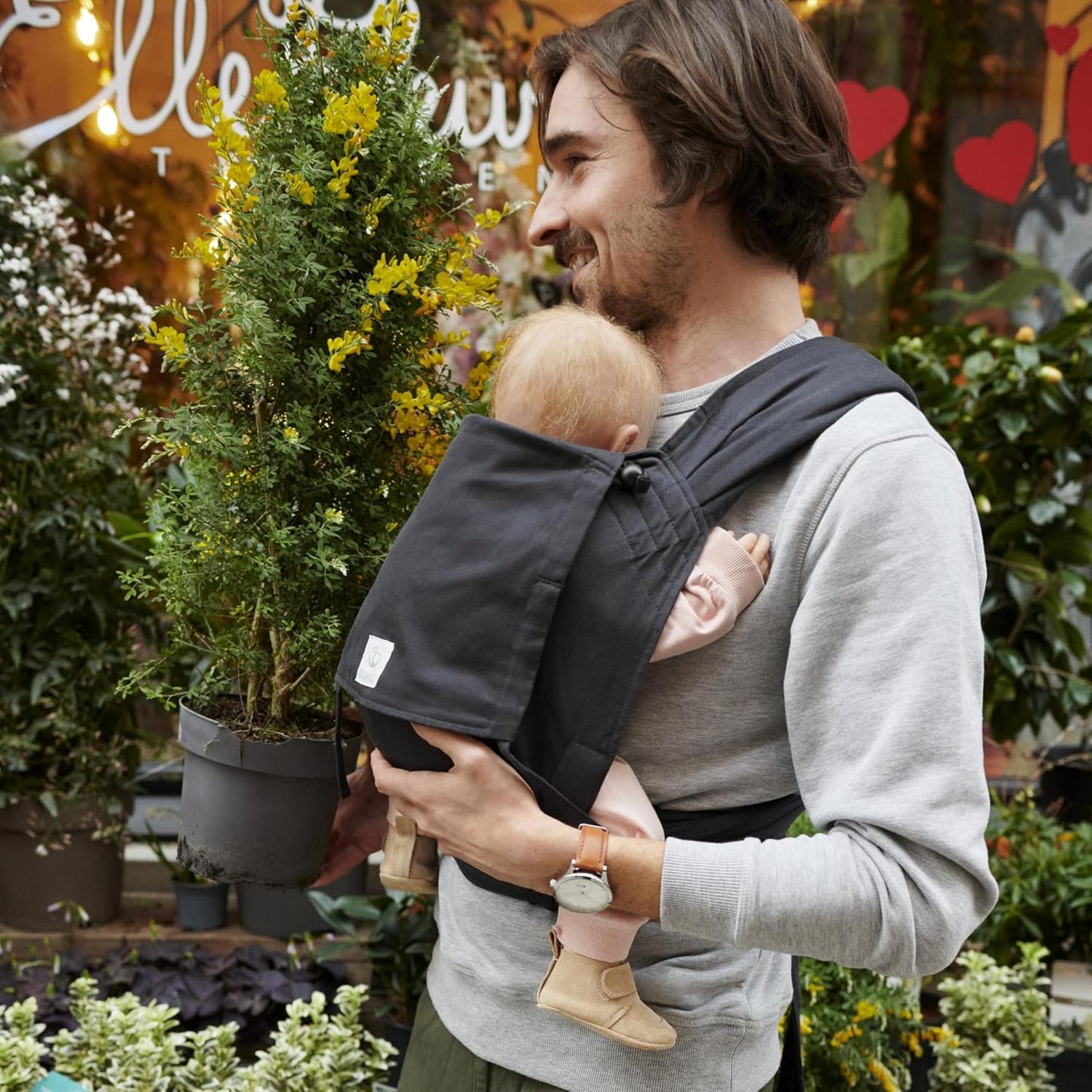 Limas Babytrage OCS, Black