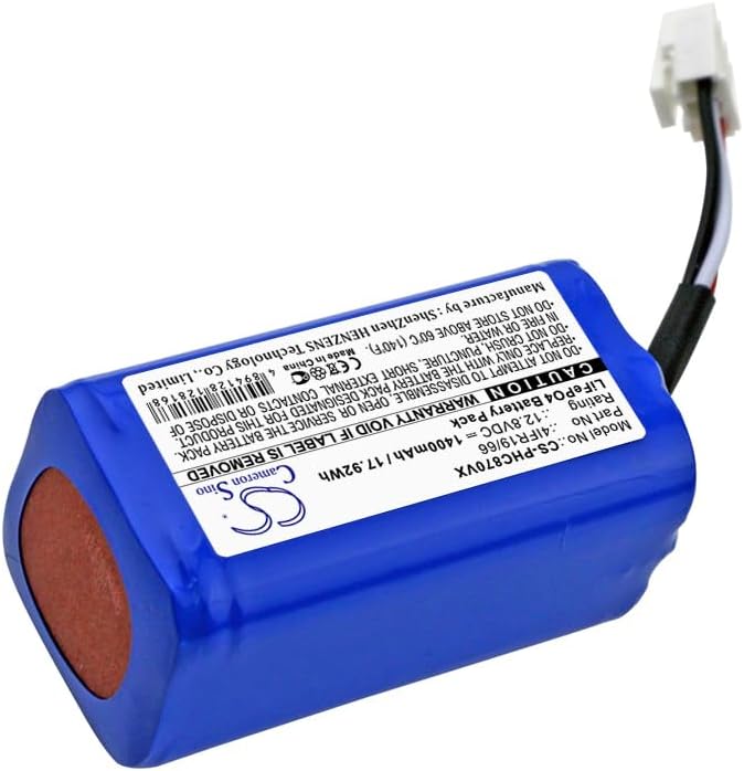Ersatzakku 1400mAh für Philips & Severin Staubsauger