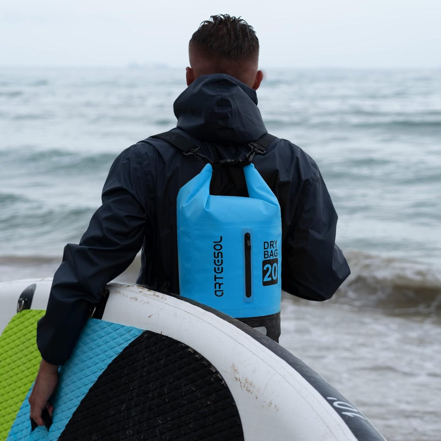 Dry Bag, Blau 30L