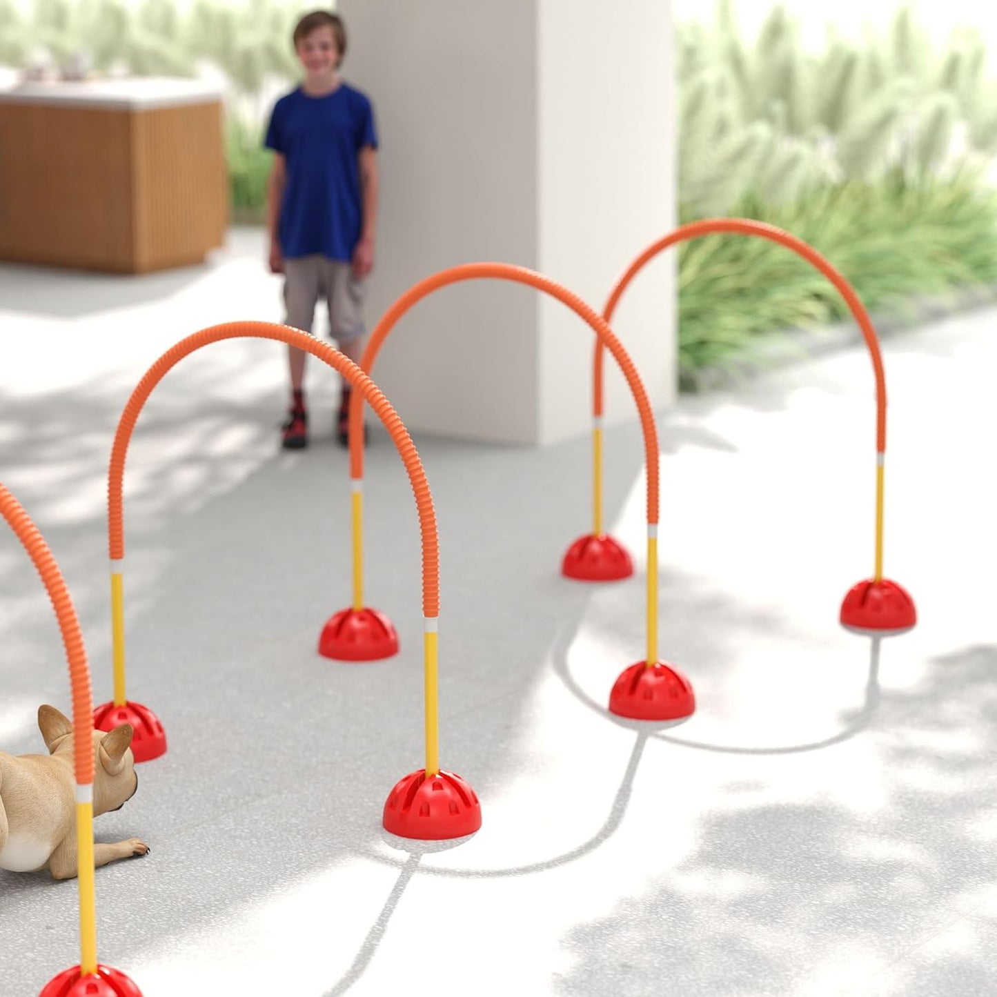 Agility Set, Orange+Gelb