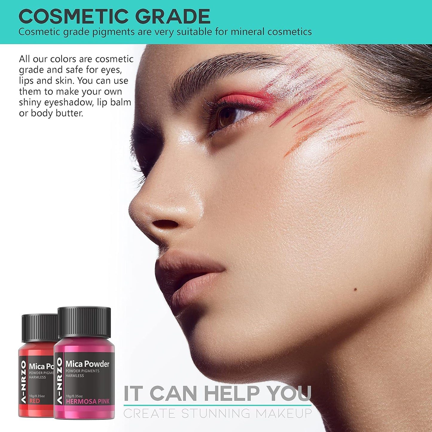 Mica Pigmentpulver Set in 24 Farben
