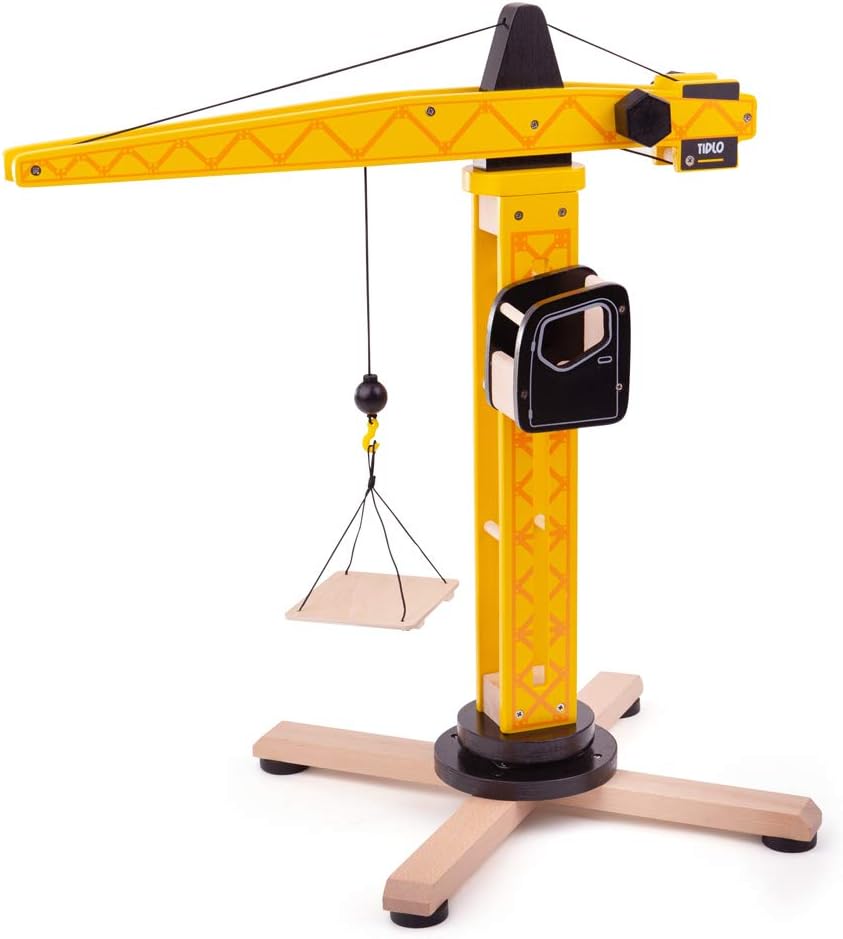 Kranmaschine aus Holz