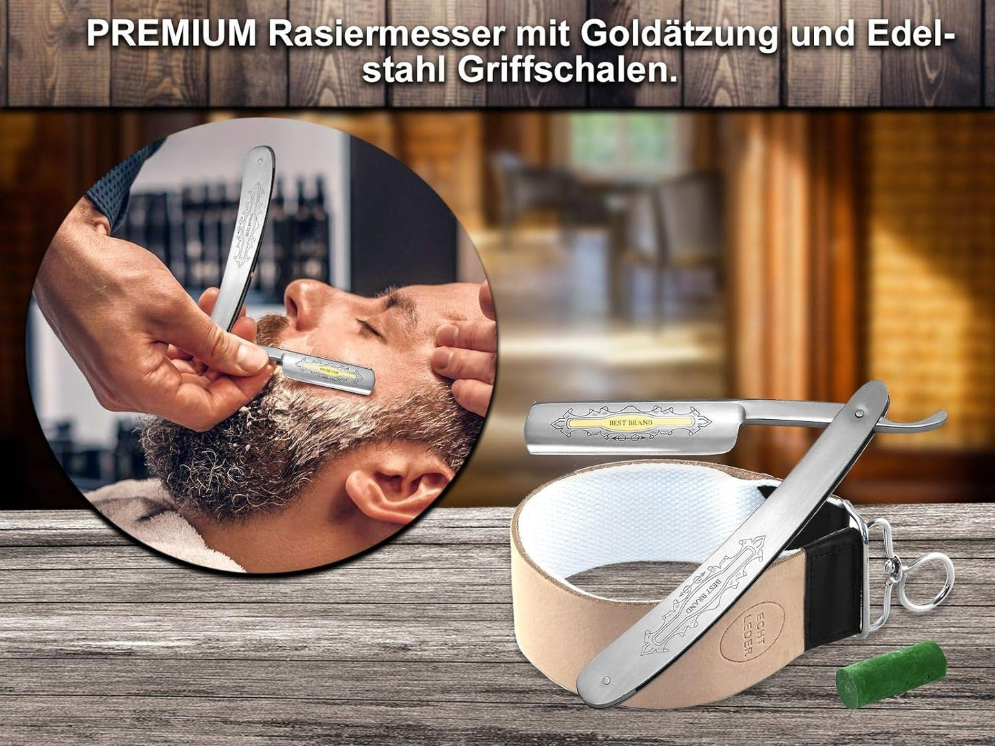 Geschenk Set Rasiermesser