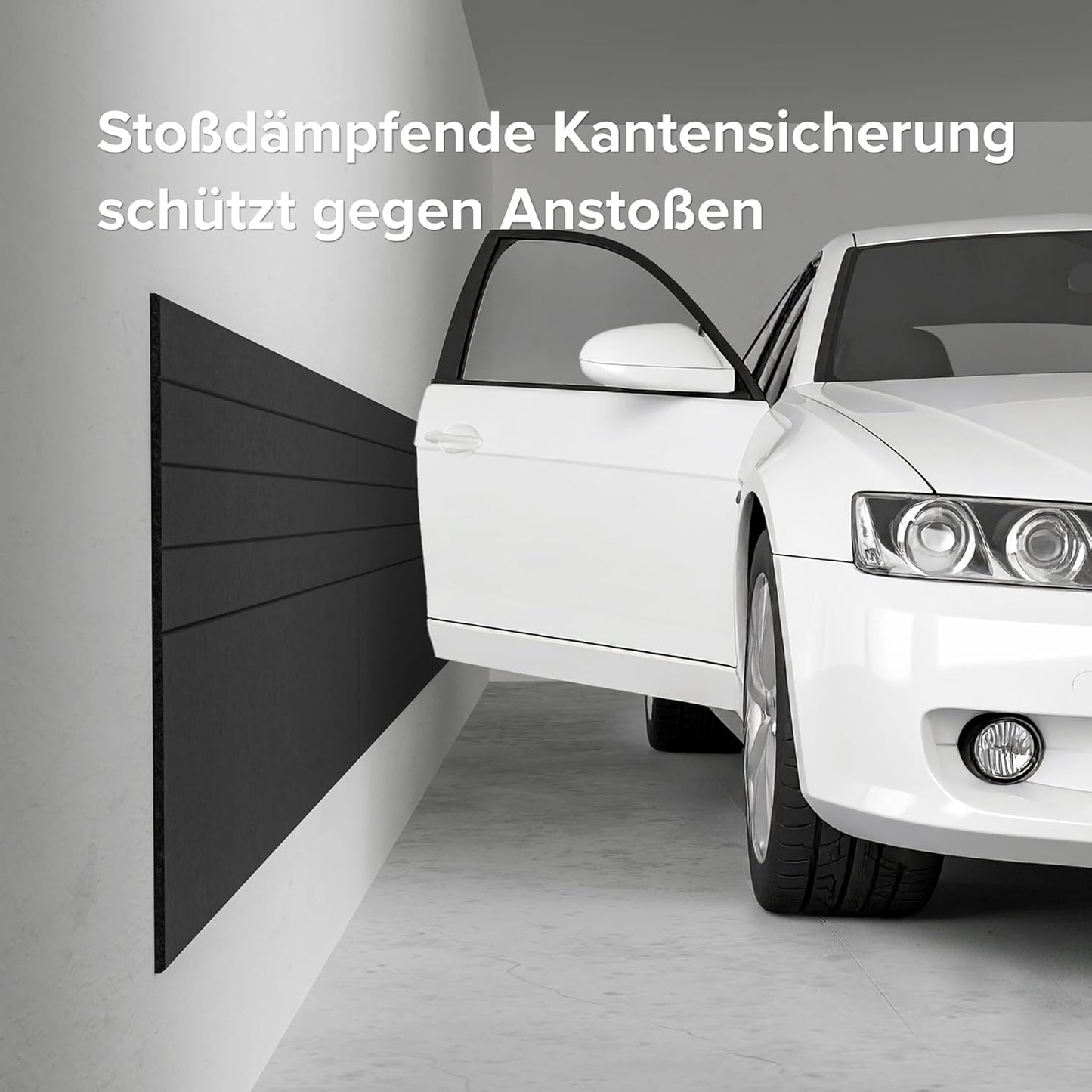 Selbstklebende Akustikpaneele, 16 Stück, 16 Lamellenschnitt 120x60cm