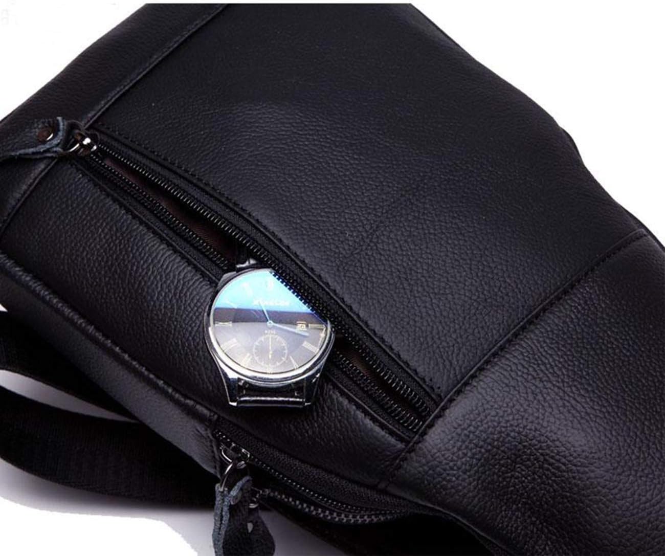 Ledertasche für Herren - Schulter-/Brusttasche
