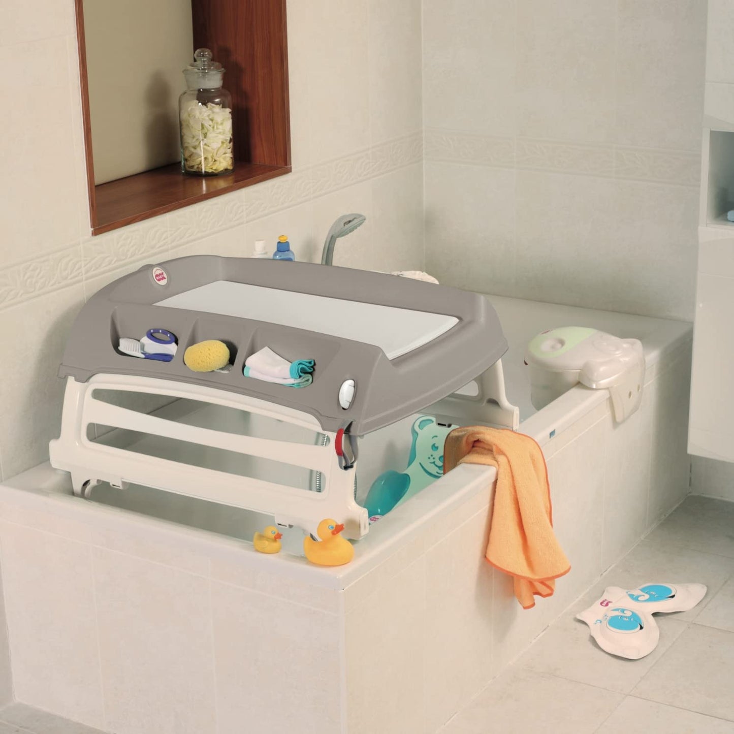 Flat Wickelauflage für Tisch oder Babybett