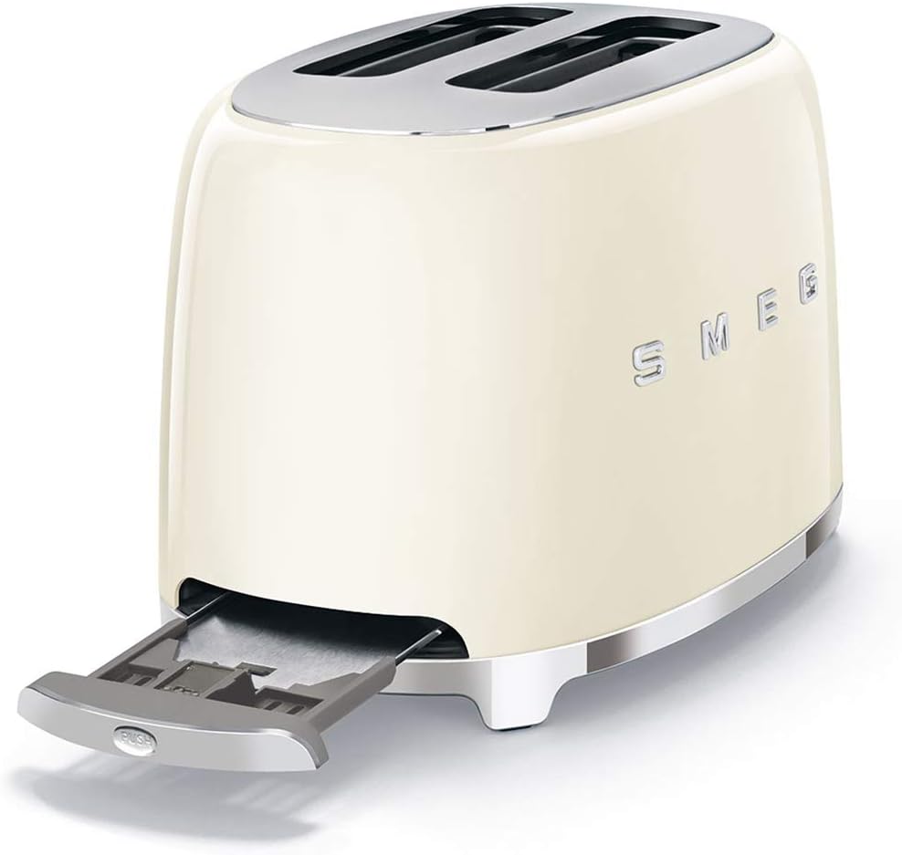 Toaster mit 2 Schlitzen, Creme