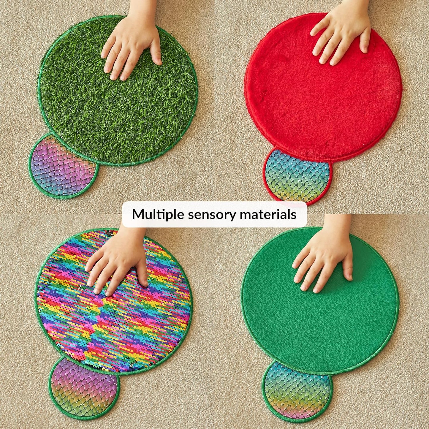 Sensorik-Wandpaneel für Kinder, Caterpillar