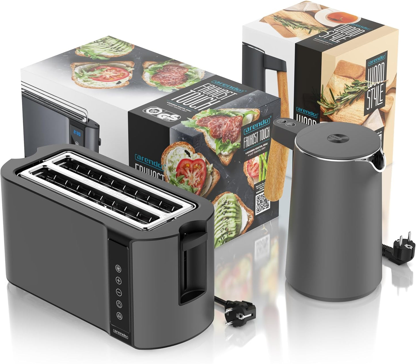 Wasserkocher-Toaster-Set, B: Set 2