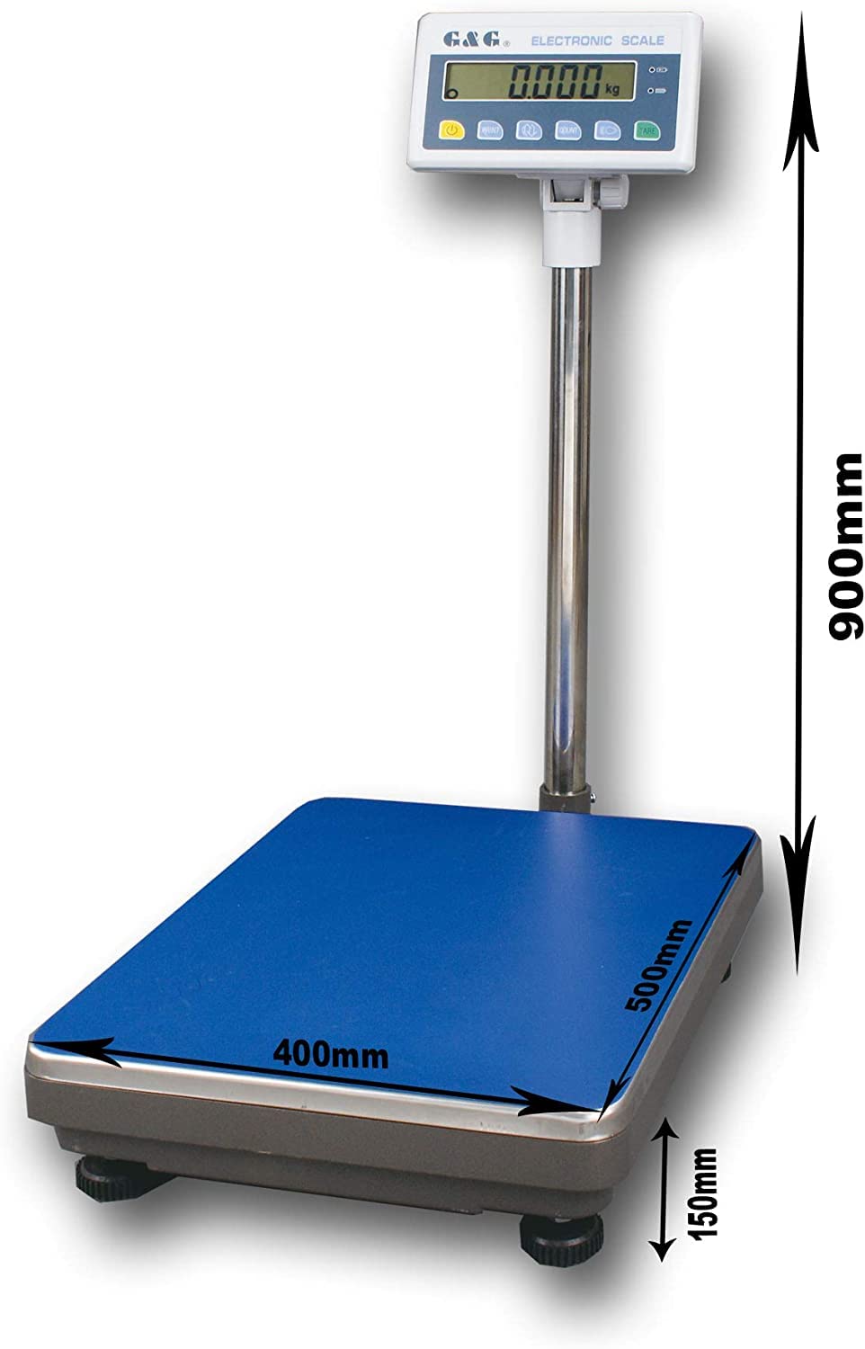 Plattformwaage TC100K, TC100K: 100kg / 5g