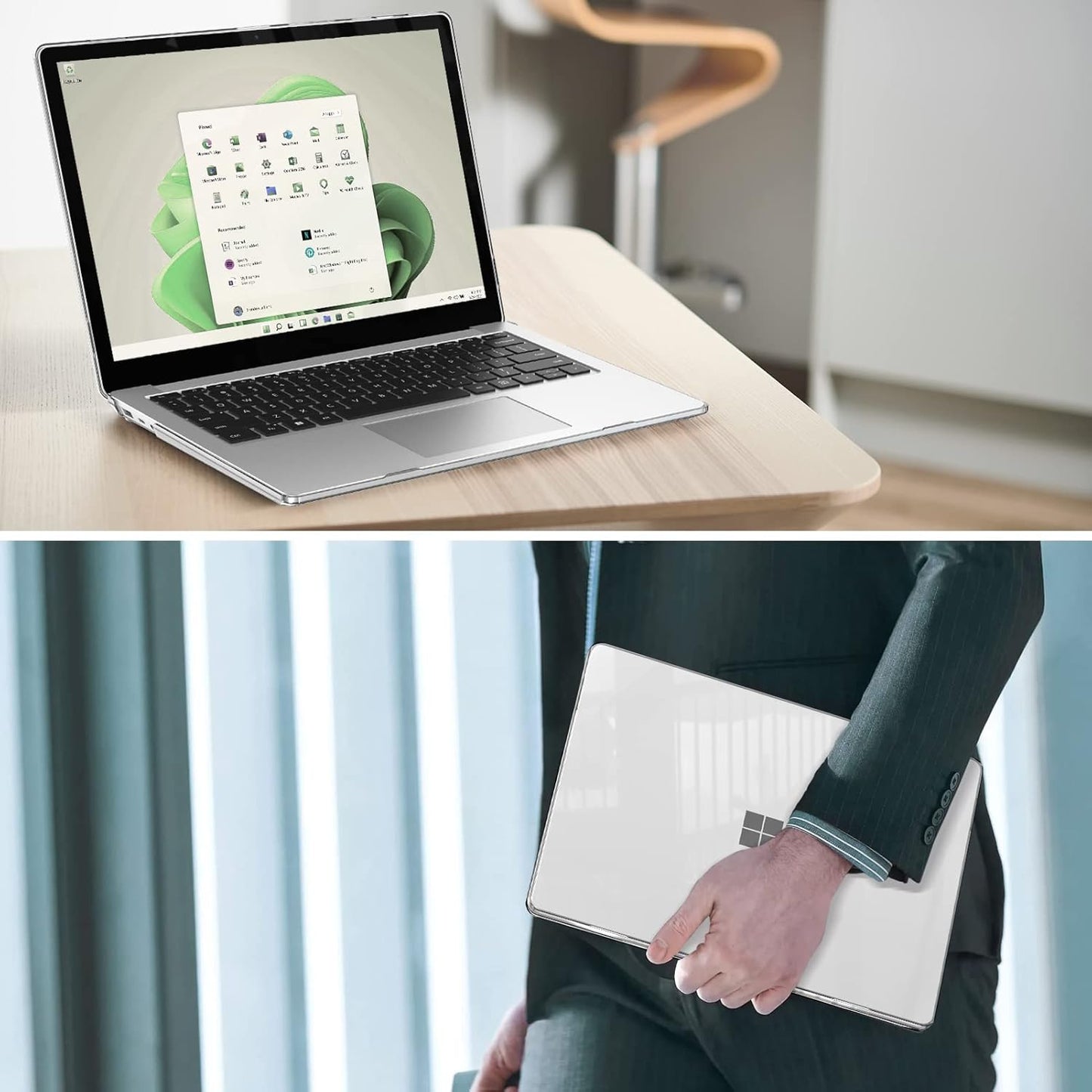 Schutzhülle für 13,5" Surface Laptop 5/4/3, *Transparent