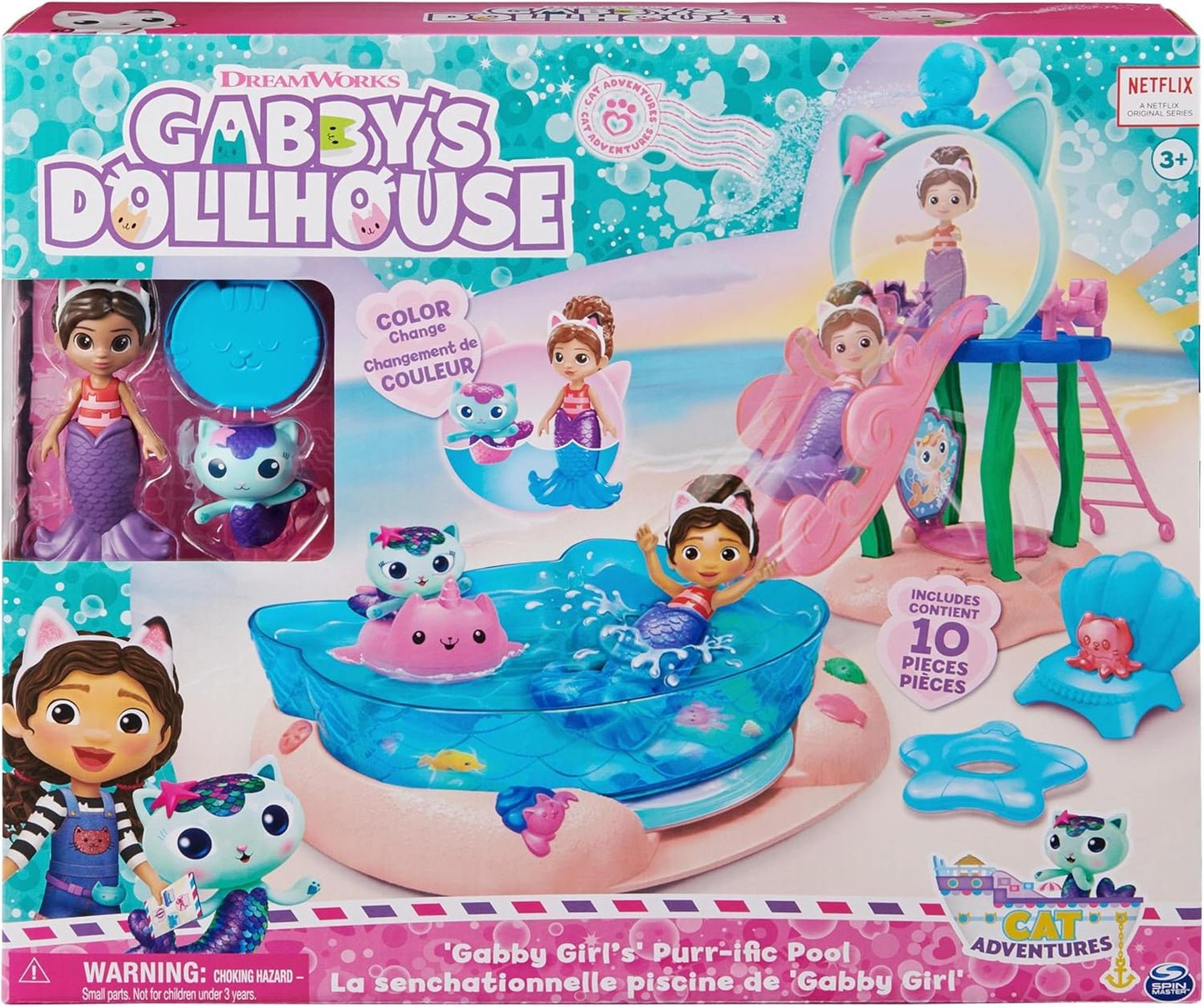 Gabby's Dollhouse Pool Spielset, Toy